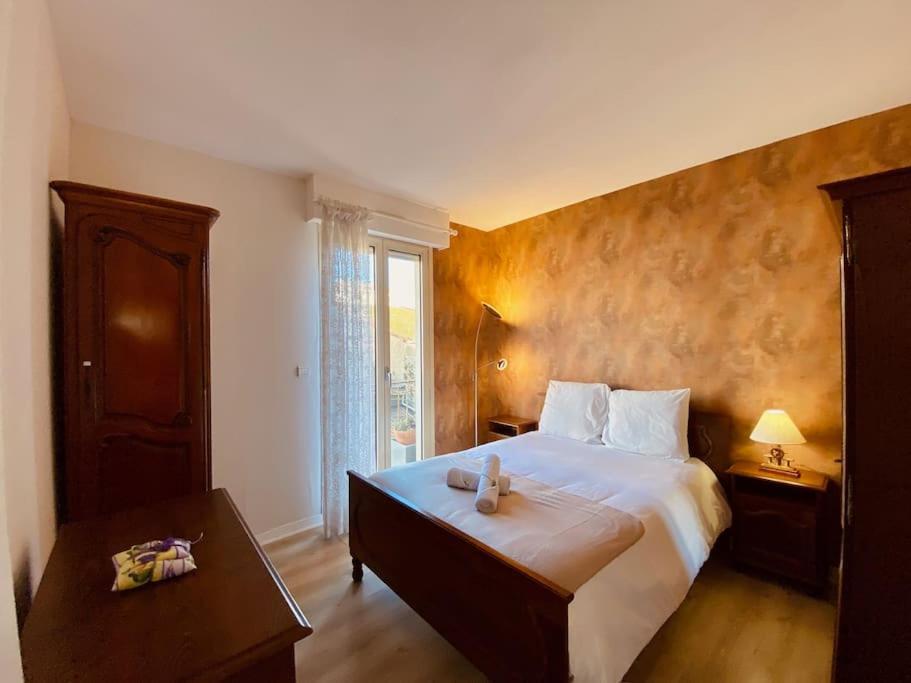 "Georgio" Grand Appartement Traversant Avec Vue Canal Et Parking Sete Luaran gambar